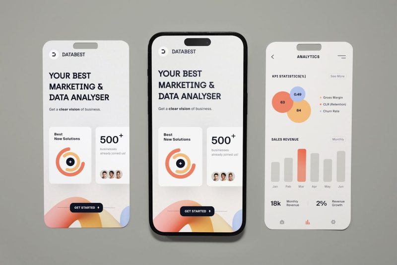 iPhone UI 演示样机素材 (PSD) ui-iphone-presentation-mockup