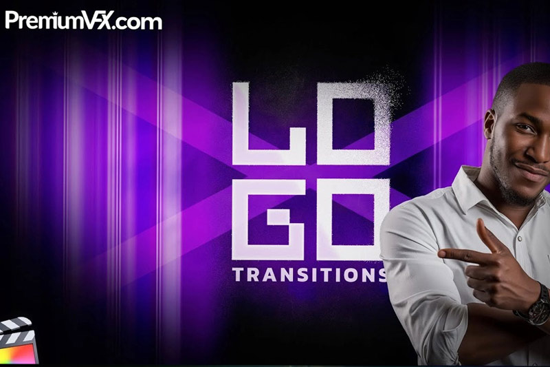 FCPX插件-30种创意动态LOGO标志过渡转场动画预设 Logo Transitions