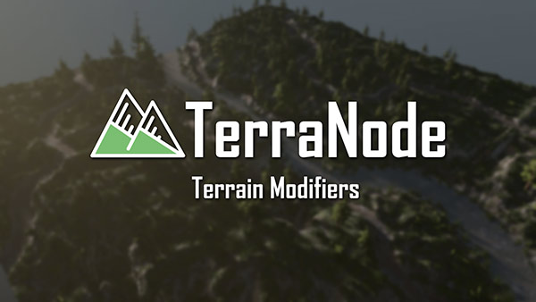 Blender插件-地形修改器 Terranode v1.0.0 – Terrain Modifiers