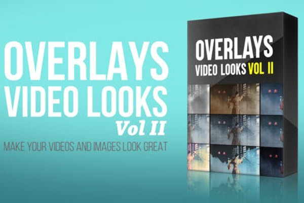 AE模板-视频叠加风格化效果滤镜预设 Overlays Video Looks Vol II