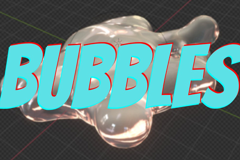 Blender插件-液体生成气泡效果工具 Liquid Bubble Addon v2.0.0