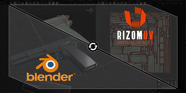 Blender插件-RizomUV桥接工具 RizomUV Bridge v1.0.1 Ultimate Edition + Link Edition