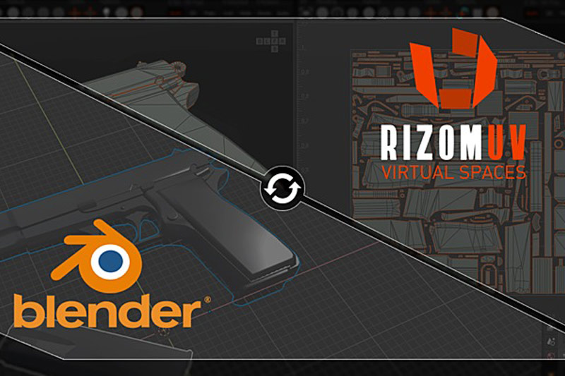 Blender插件-RizomUV桥接工具 RizomUV Bridge v1.0.1 Ultimate Edition + Link Edition