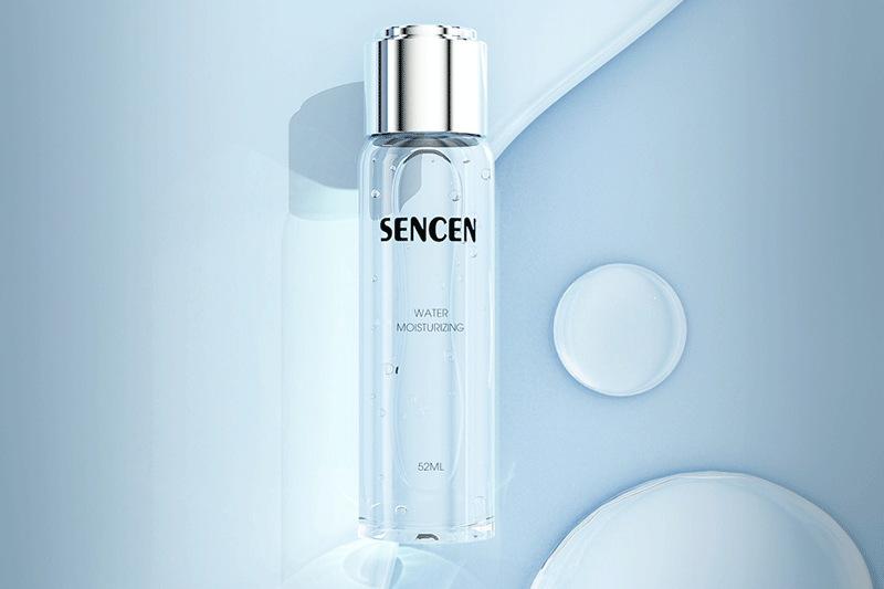 C4D工程-补水瓶护肤品场景渲染工程护肤品C4D模型下载