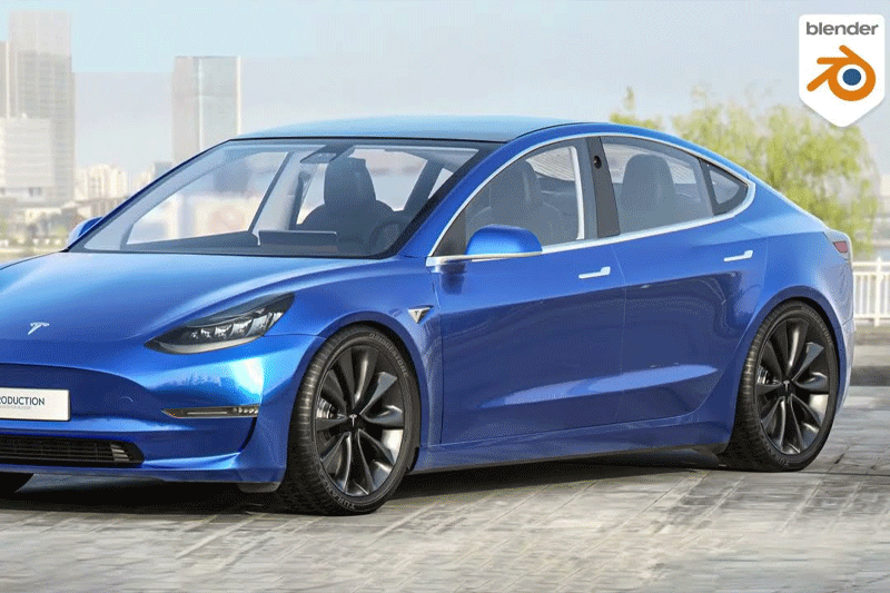 Blender预设-180种程序化车漆材质汽车着色器 Carpaint Collection