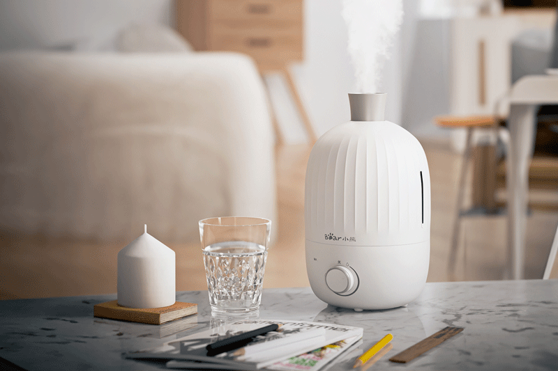 C4D工程-小熊加湿器场景渲染工程加湿器模型C4D模型下载