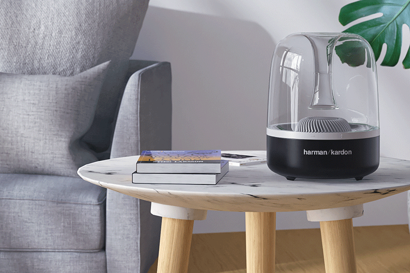 C4D工程-哈曼卡顿无线蓝牙音箱渲染工程音箱模型C4D模型下载