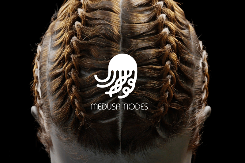 Blender插件-程序化头发生成编辑工具 MEDUSA NODES v1.1.0 Procedural Hair System for Blender (Beta)