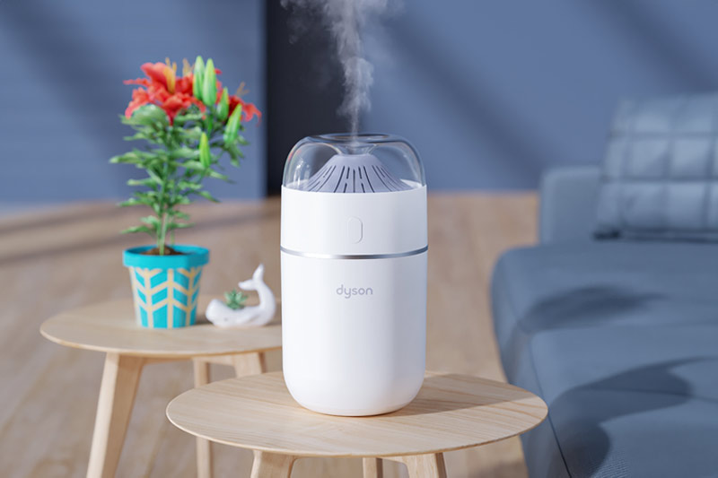 C4D工程-戴森加湿器场景渲染工程加湿器C4D模型