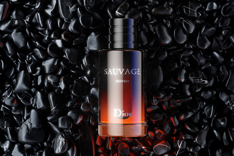 C4D工程-Dior迪奥香水火山石场景渲染工程迪奥香水C4D模型