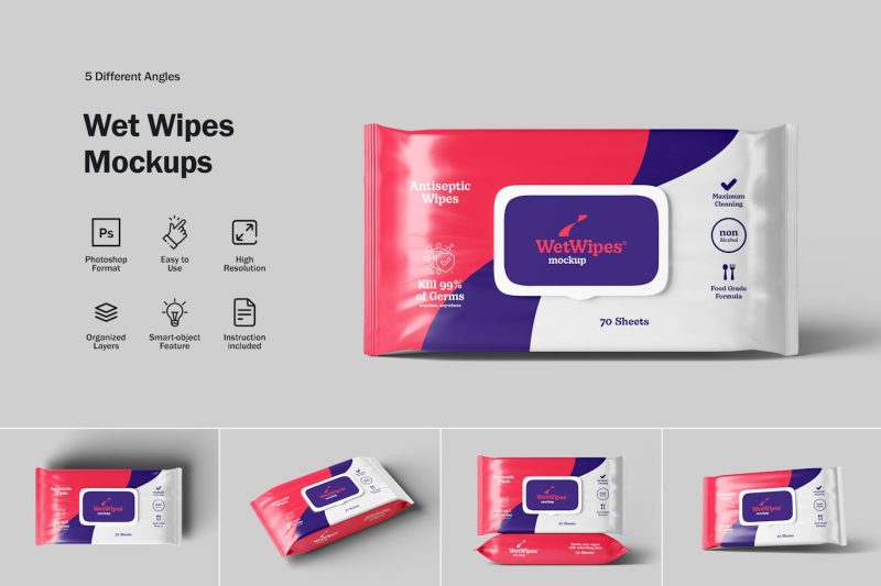 湿巾样机素材(PSD) wet-wipes-mockups
