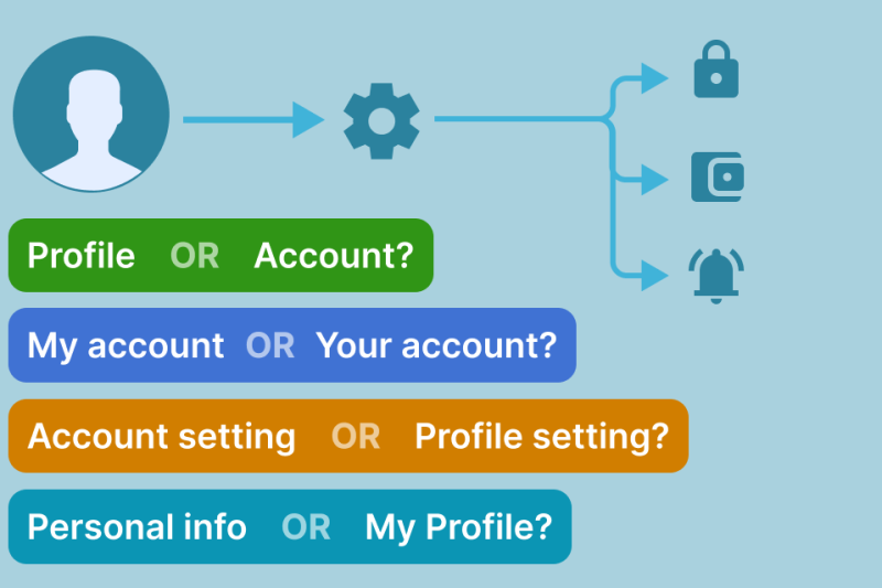 设计个人资料帐户和设置页面以获得更好的用户体验