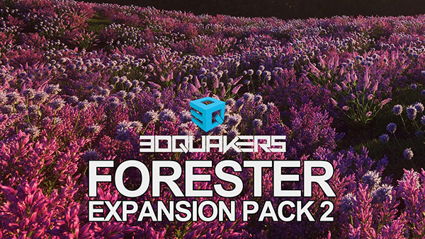 C4D插件-花草树木森林植物生成制作工具 Forester v1.5.5 Win/Mac + Expansion Pack V1+V2预设包