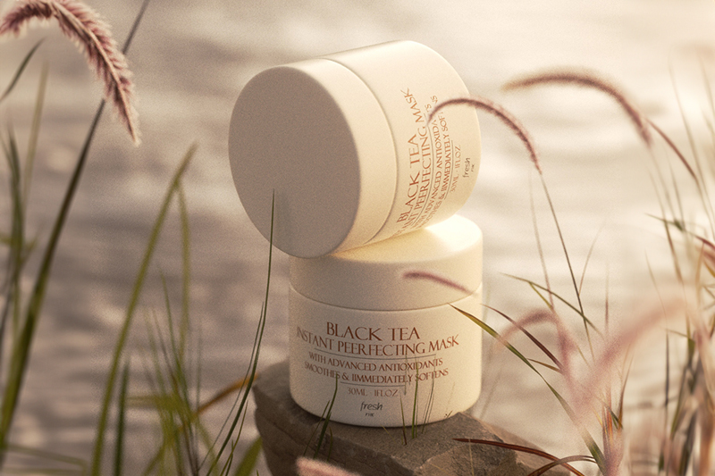 C4D工程-保湿霜精华乳产品场景渲染工程化妆品C4D模型