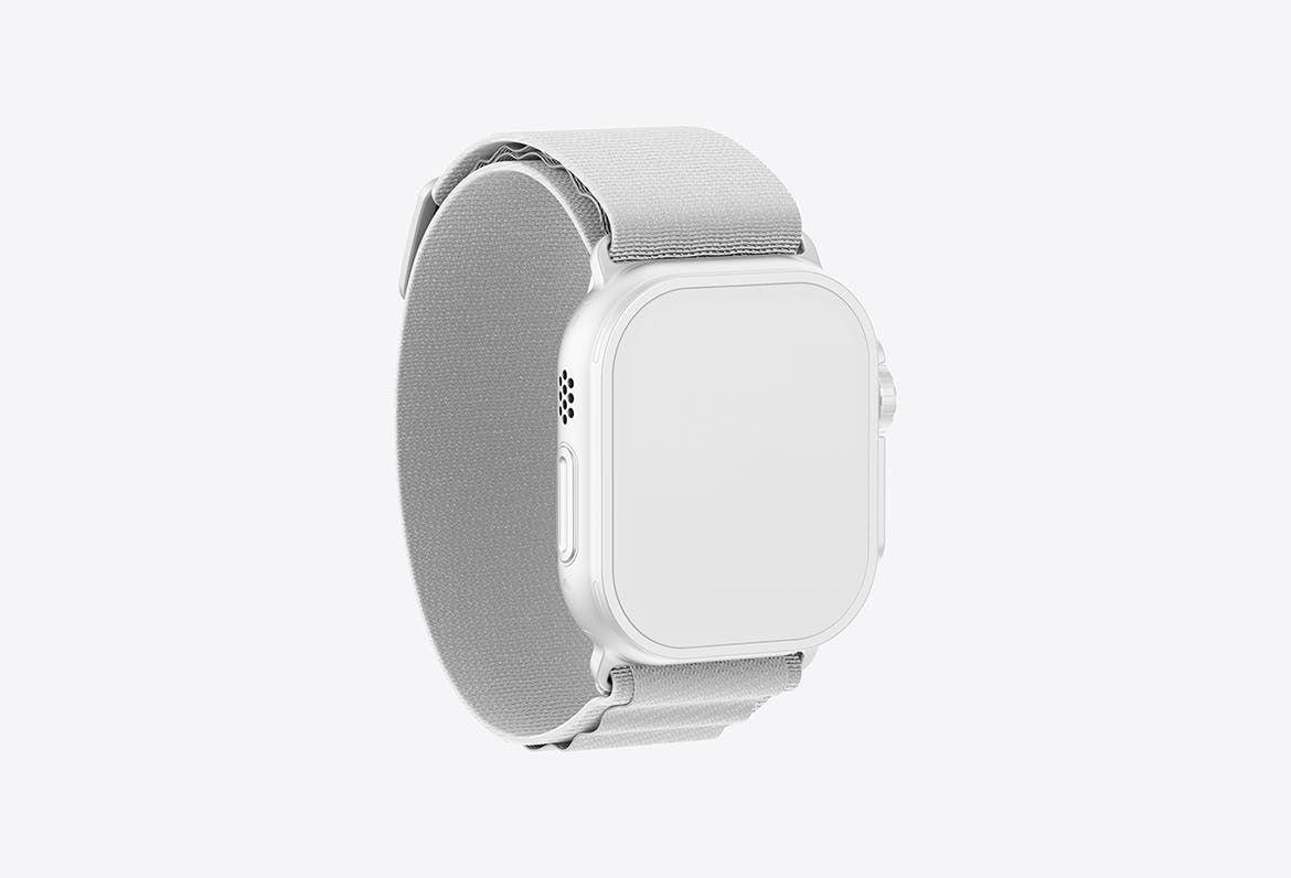 Apple Watch Ultra 样机素材 (PSD)