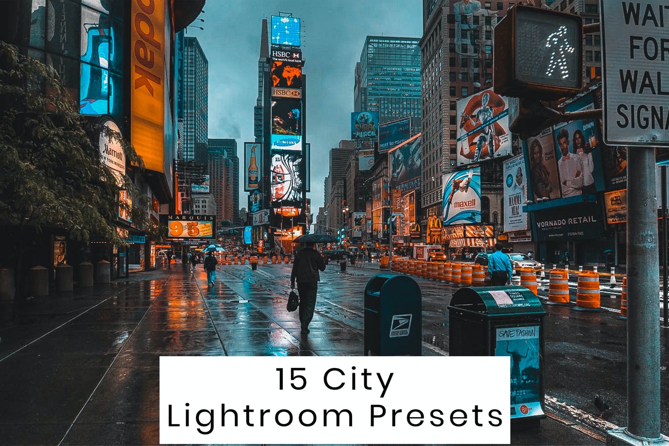 15 个城市Lightroom预设