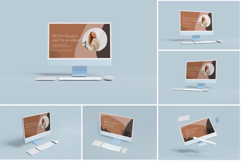 iMac电脑样机素材 (PSD) imac-mockup