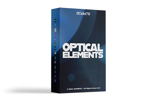 4K视频素材-68个光学折射光效视频叠加素材 Acidbite – OPTICAL ELEMENTS