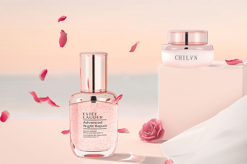 C4D工程-修复液面霜化妆品场景渲染工程化妆品C4D模型