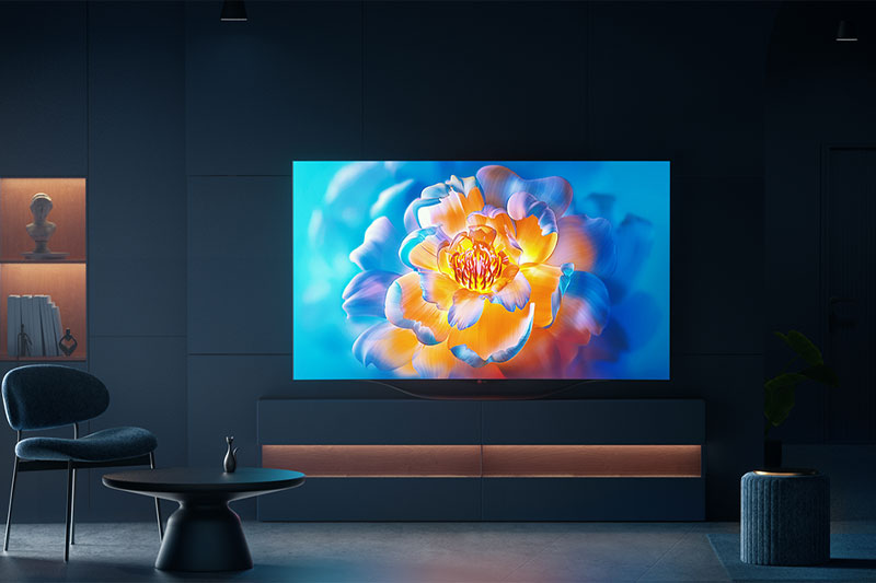 C4D工程-液晶电视暗调场景渲染工程电视机C4D模型