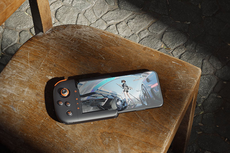 C4D工程-手机游戏手柄吃场景渲染工程手柄C4D模型