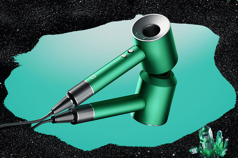 C4D工程-吹风机产品场景渲染工程吹风机C4D模型