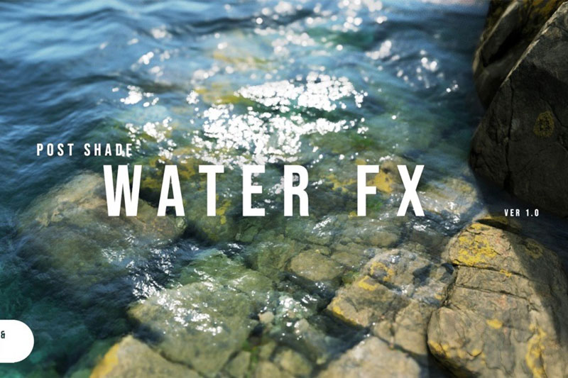 Blender预设-水效果着色器 Postshade – Waterfx v1.1.2 + 使用教程