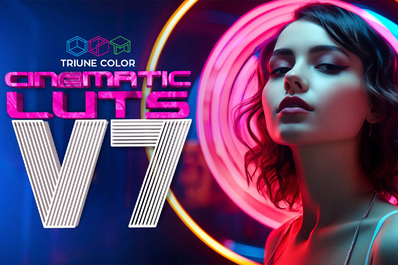 LUTs预设-25款电影风格调色预设 Triune Digital Cinematic LUTS V7