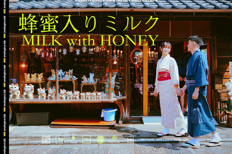 LUTs预设-清新日系风格调色预设 Analogica Lab – Milk with Honey