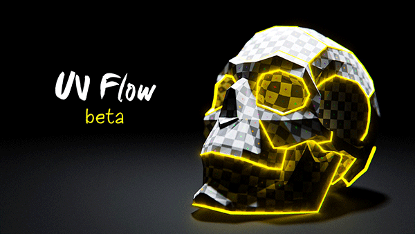 Blender插件-高效贴图展UV插件 UV Flow v0.9.12