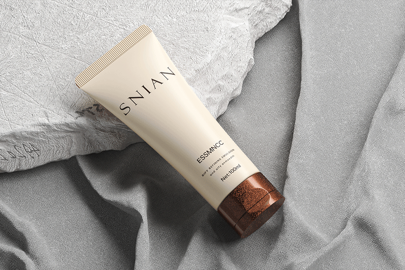 C4D工程-洗面奶产品场景渲染工程护肤品C4D模型