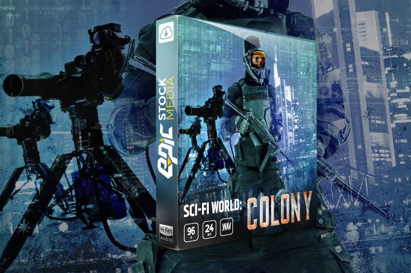 音效素材-119个创造太空殖民地和未来科技电影氛围音效素材库 Epic Stock Media – Sci-fi World Colony