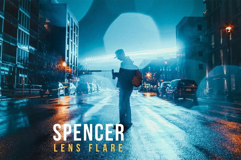 视频素材-343个优雅电影镜头光晕光效4K视频素材 SPENCER Cinematic Lens Flares