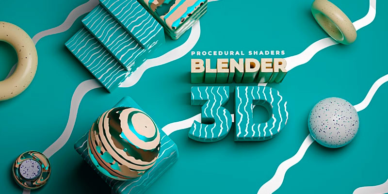 Blender预设-程序化着色器资产预设 Procedural Shader v1.0