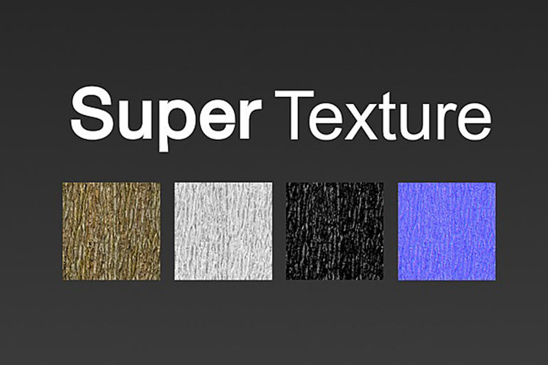 Blender插件-PBR分层材质贴图制作工具 Super Texture v1.85