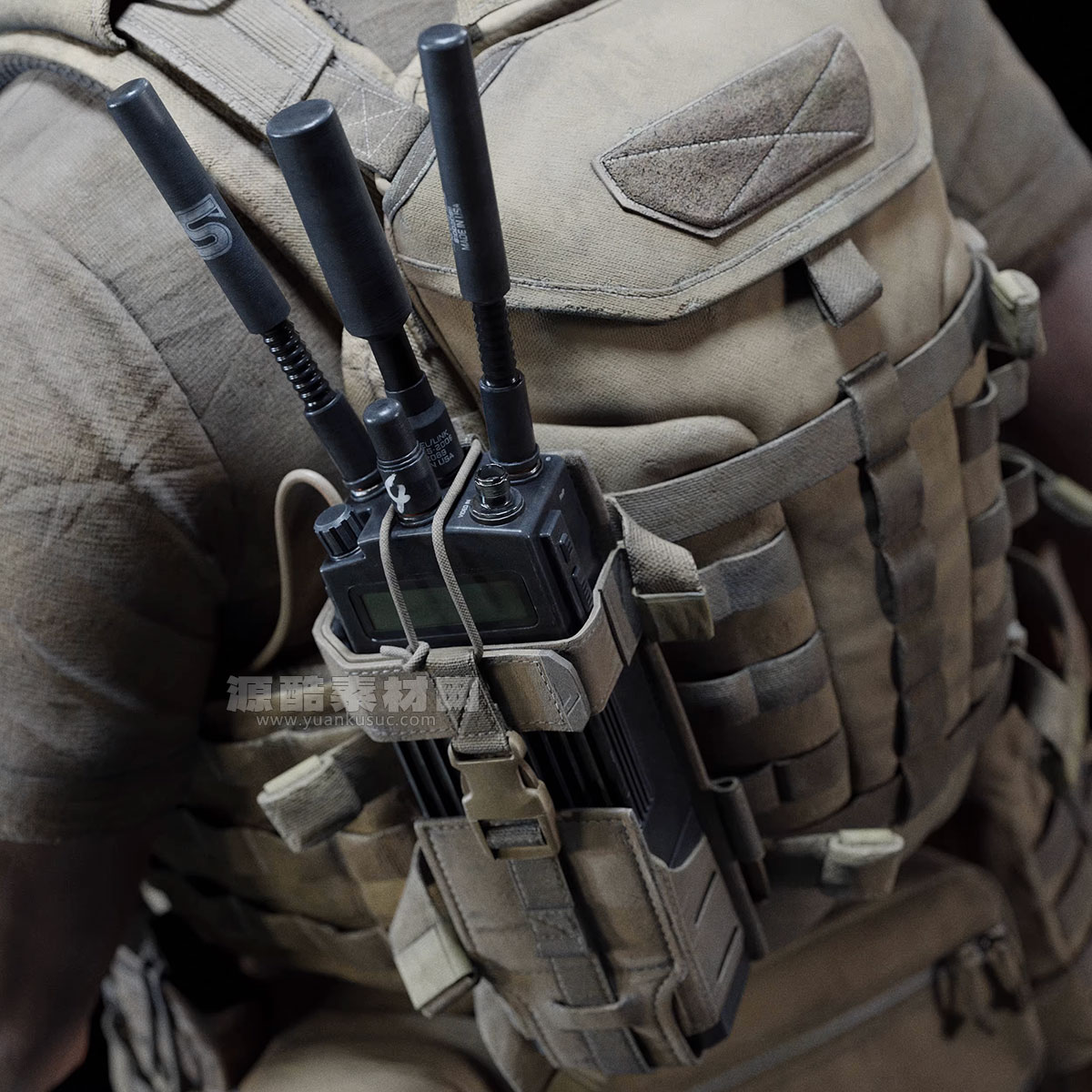 现代军事特种部队人物角色武器装备相关3D模型合集 BigMediumSmall-SPECIAL OPS（FBX/OBJ/UE格式）