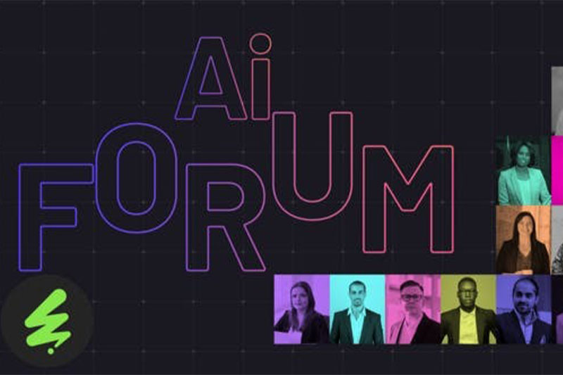 AE模板-会议宣传视频人物呼出线条介绍 Artificial Intelligence World Forum Promo