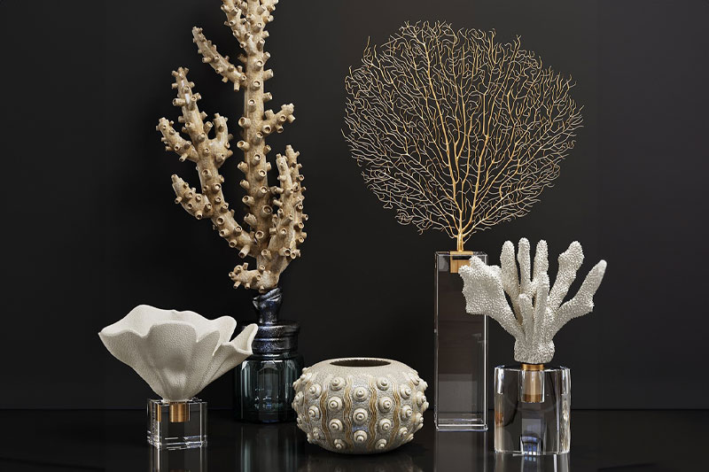 珊瑚摆件模型摆件装饰3D模型 (C4D,FBX,Blender)