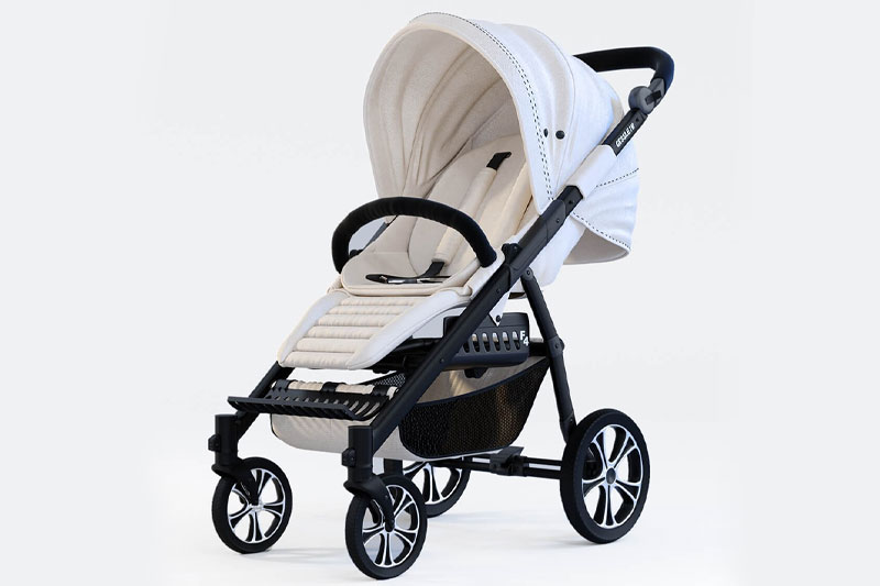 婴儿车模型婴儿用品模型3D模型 (C4D,FBX,Blender)