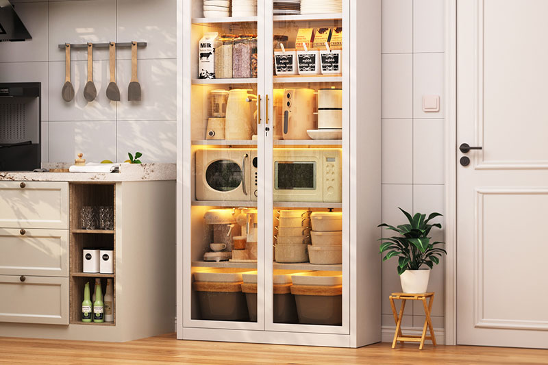 C4D工程-厨房橱柜场景渲染工程橱柜模型C4D模型