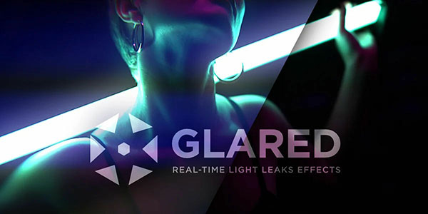 Blender插件-实时漏光镜头光晕特效生成器 Glared v1.2.1 – Light Fx And Flare In Blender