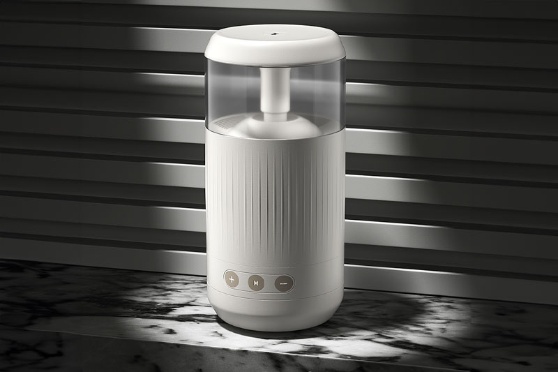 C4D工程-加湿器产品场景渲染工程加湿器模型C4D模型