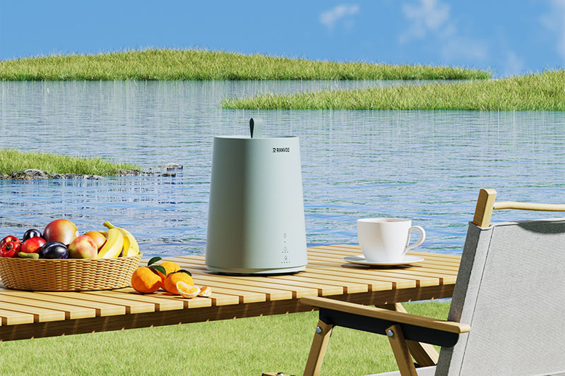 C4D工程-加湿器户外室外使用场景渲染工程加湿器C4D模型