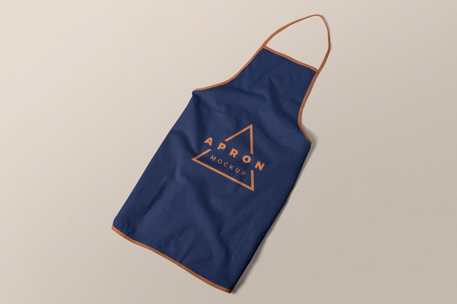 围裙样机素材 (PSD) apron-mockup