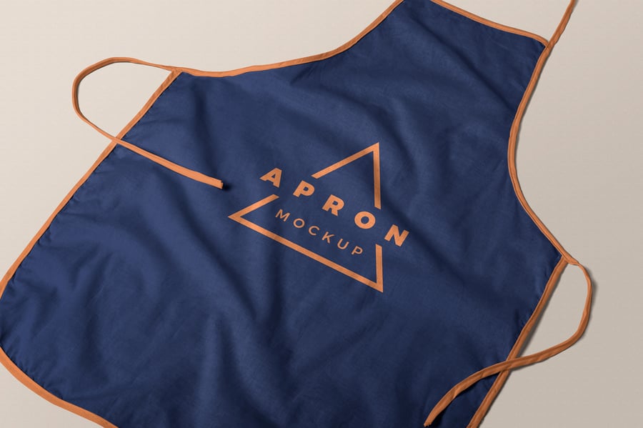 围裙样机素材 (PSD) apron-mockup