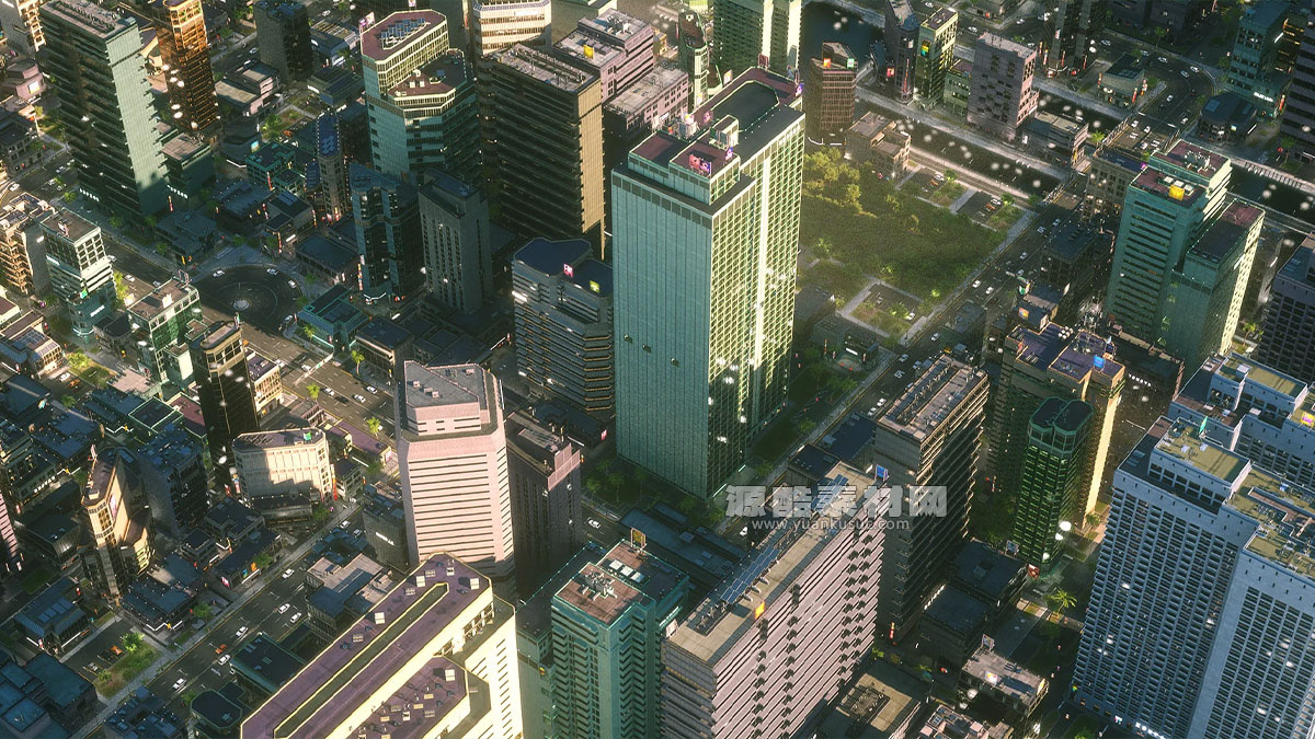 C4D城市建筑程序化生成器-C4d city Rig 2.0