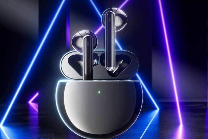 蓝牙耳机场景渲染工程蓝牙耳机模型C4D模型