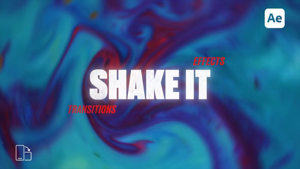 AE模板-摄像机震动摇晃无缝转场过渡效果 Shake It: Seamless Transitions & Shake Effects