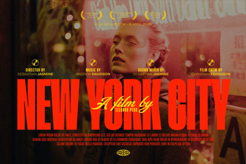 AE/PR模板-电影封面海报文字标题设计排版动画预设 Happy Cinematic Titles