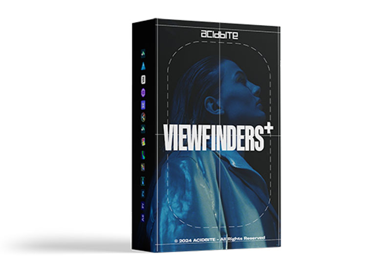 视频素材-电影相机取景器线框动画素材 AcidBite – Analog Viewfinders